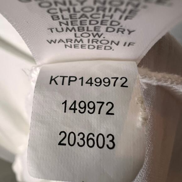 J Jill Tunic Top Womens Size XL Petite White Bohemian Fabric Button Detail - Picture 15 of 16